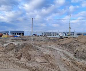 Rośnie nowe centrum handlowe w Olsztynie. Inwestor pokazał zdjęcia z placu budowy