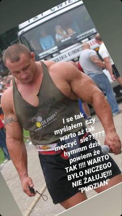 Mariusz Pudzianowski miał dylemat