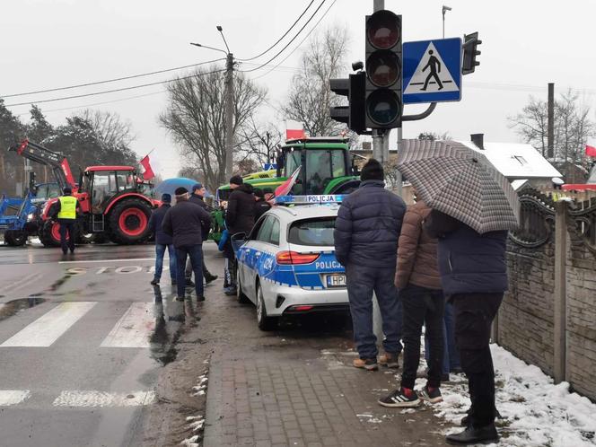 Protest rolników w naszym regionie 