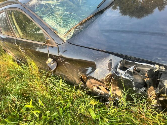 Tragiczny wypadek w Żerdzi. Nie żyje 46-letni rowerzysta