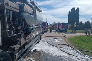 Pożar w pow. kraśnickim