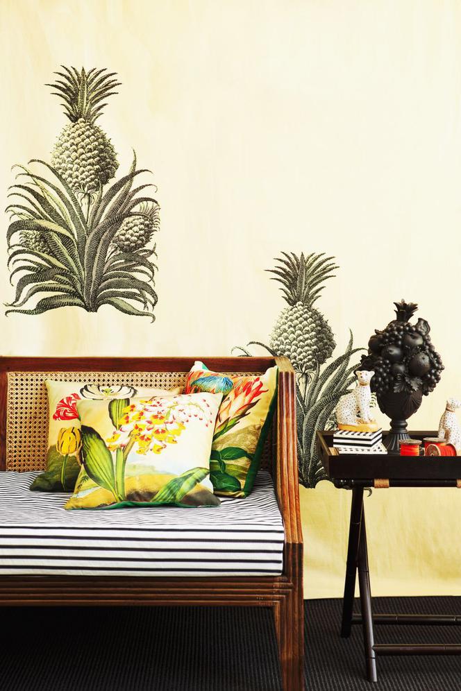 Motyw dekoracyjny: ananasy