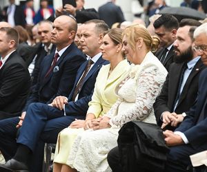 Marta Nawrocka na Dożynkach Prezydenkich