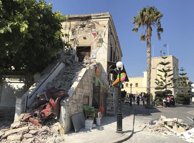 trzęsienie ziemi na Kos Grecja