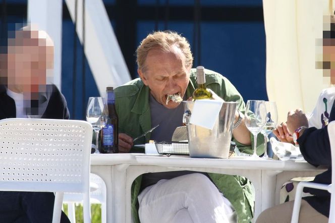 Andrzej Chyra w Sopocie bez zęba i bez alkoholu 