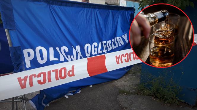 W urodziny upił się ze zwłokami szwagra. Podpalił i wyrzucił go do śmieci, ale nie pamięta