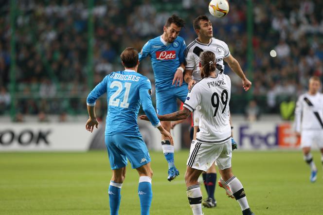 Legia nie dała rady Napoli. Gol Higuaina ozdobą meczu [ZDJĘCIA]