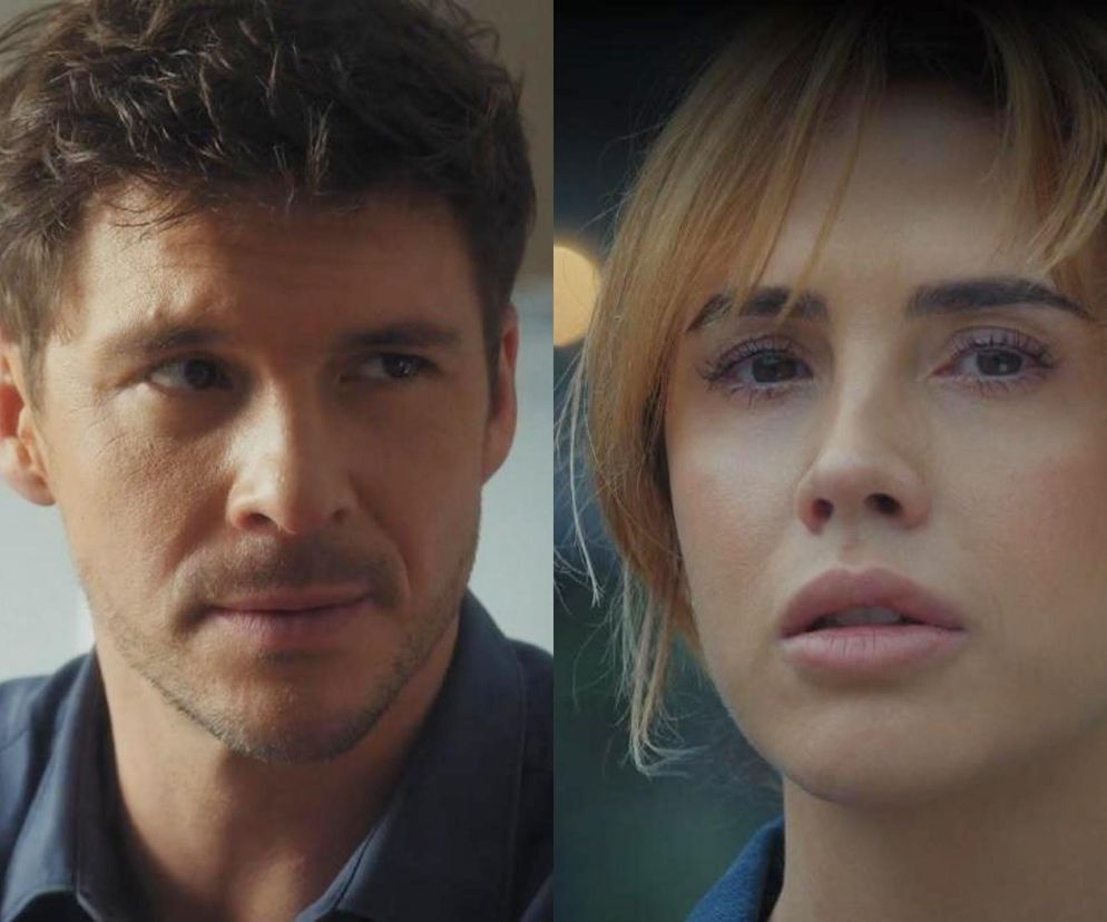 M jak miłość nowy sezon po wakacjach. Kama (Michalina Sosna), Marcin (Mikołaj Roznerski)