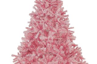 Różowa choinka - Beliani