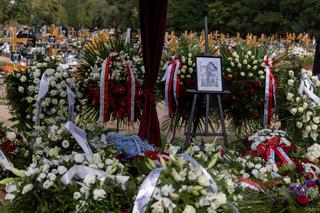 Grób st. ogn. Patryka Michalskiego utonął w kwiatach