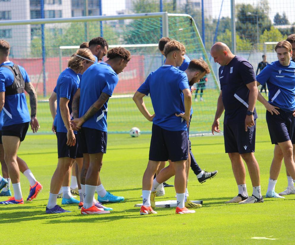 Trening Lecha Poznań przed meczem z Rakowem Częstochowa 