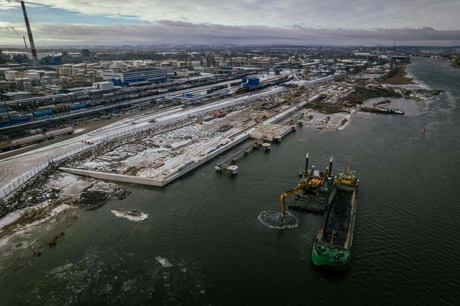 Budowa Morskiego Terminalu Przeładunkowego na Martwej Wiśle