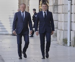 Tusk Macron