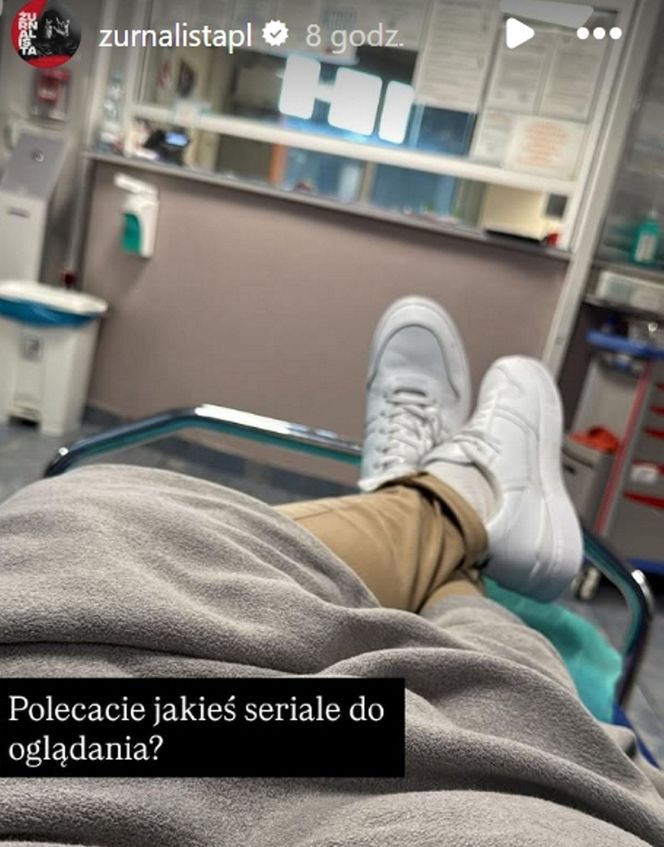 Żurnalista miał zawał? Z tego powodu trafił do szpitala