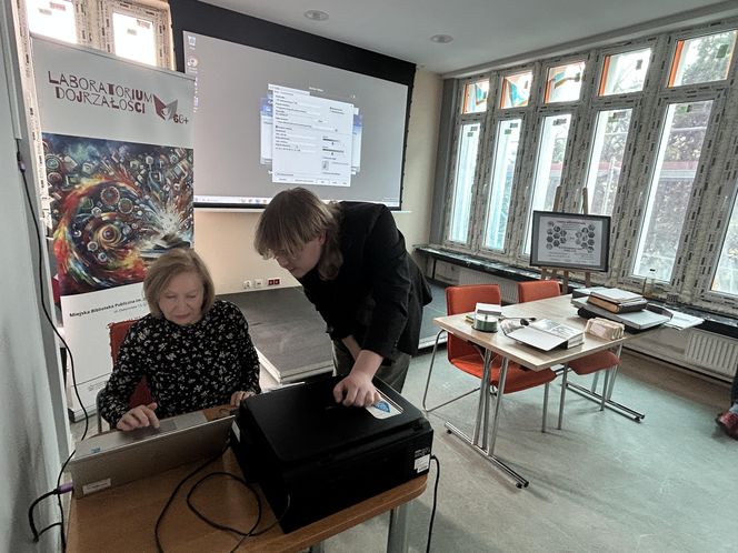 warsztaty w Miejskiej Bibliotece Publicznej w Koninie