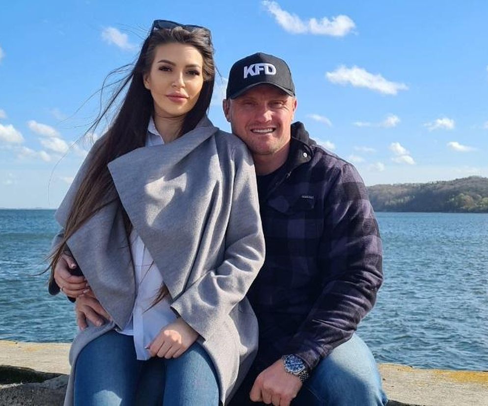 Krzysztof Radzikowski z partnerką