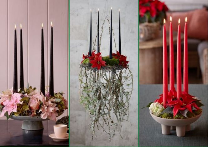 Wieniec adwentowy z gwiazdą betlejemską. DIY krok po kroku