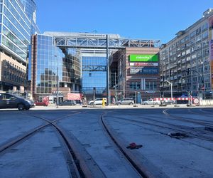 Budowa tramwaju na ul. Rakowieckiej w Warszawie