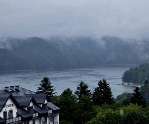 Kawiarnia Widokowa w Polańczyku Perła Bieszczadów.