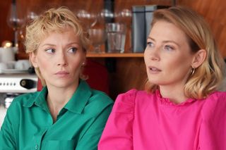 Barwy szczęścia odc. 3115. Dominika (Karolina Chapko), Renata (Anna Mrozowska)