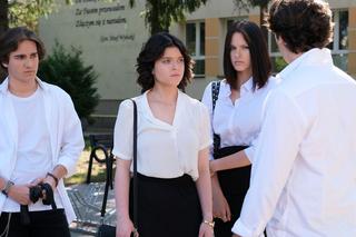 M jak miłość odc. 1702. Basia (Gabriela Raczyńska), Ania (Gabriela Świerczyńska), Damian (Oliwer Proctor), Jasiek (Stanisław Dusza)