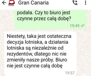 Wymarzone rajskie wakacje zmieniły się w koszmar bez bagażu i leków