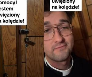 Ksiądz nie mógł się wydostać z mieszkania parafianki! Pomocy, jestem uwięziony na kolędzie