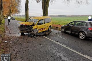 Trudne warunki na drogach. Doszło do WYPADKÓW, są ranni 