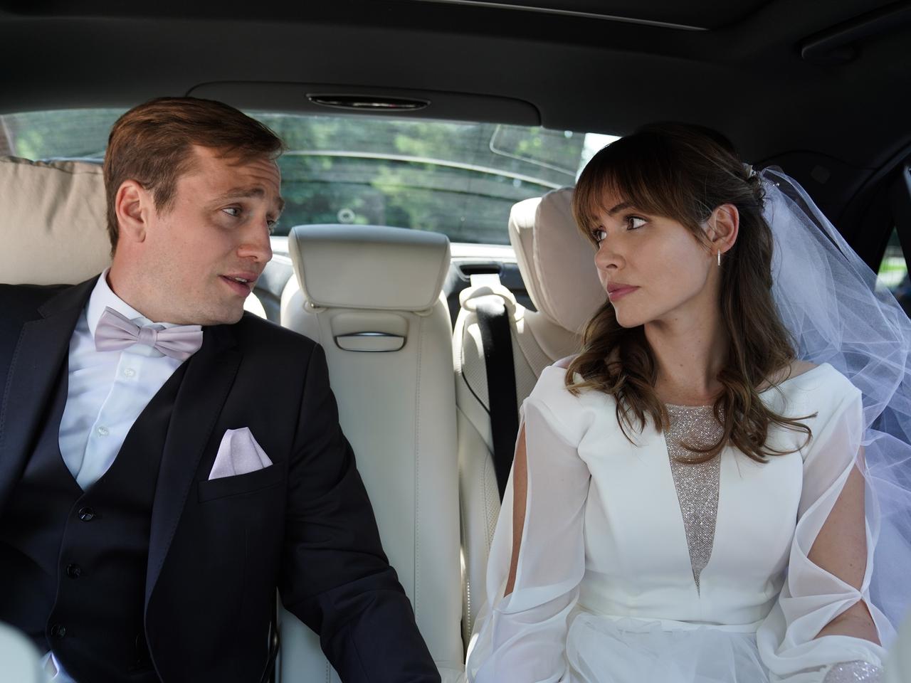 Na dobre i na złe, odcinek 821: Nie będzie ślubu Hani i Michała. Porzuci go dla Piotra w ślubnej limuzynie - ZDJĘCIA