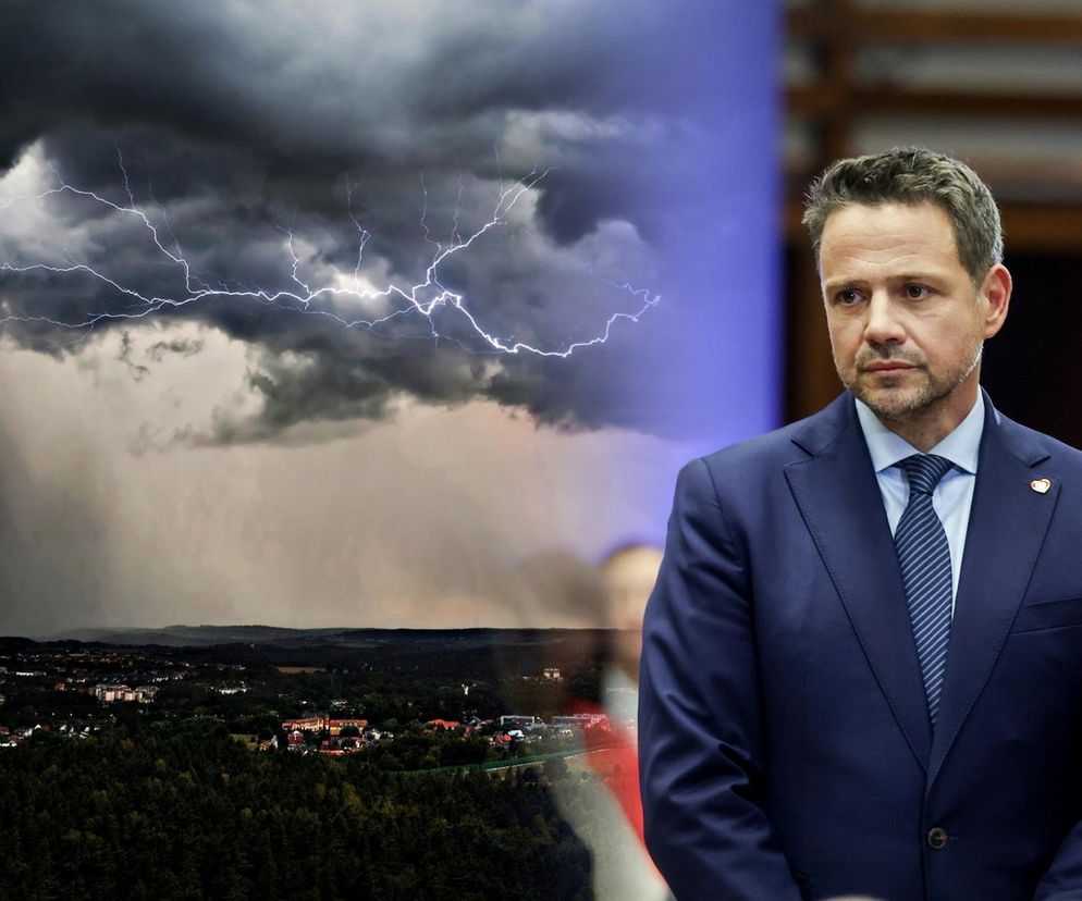 Trzaskowski o ulewach. Jest nowy komunikat. „Kluczowe kilkanaście godzin”