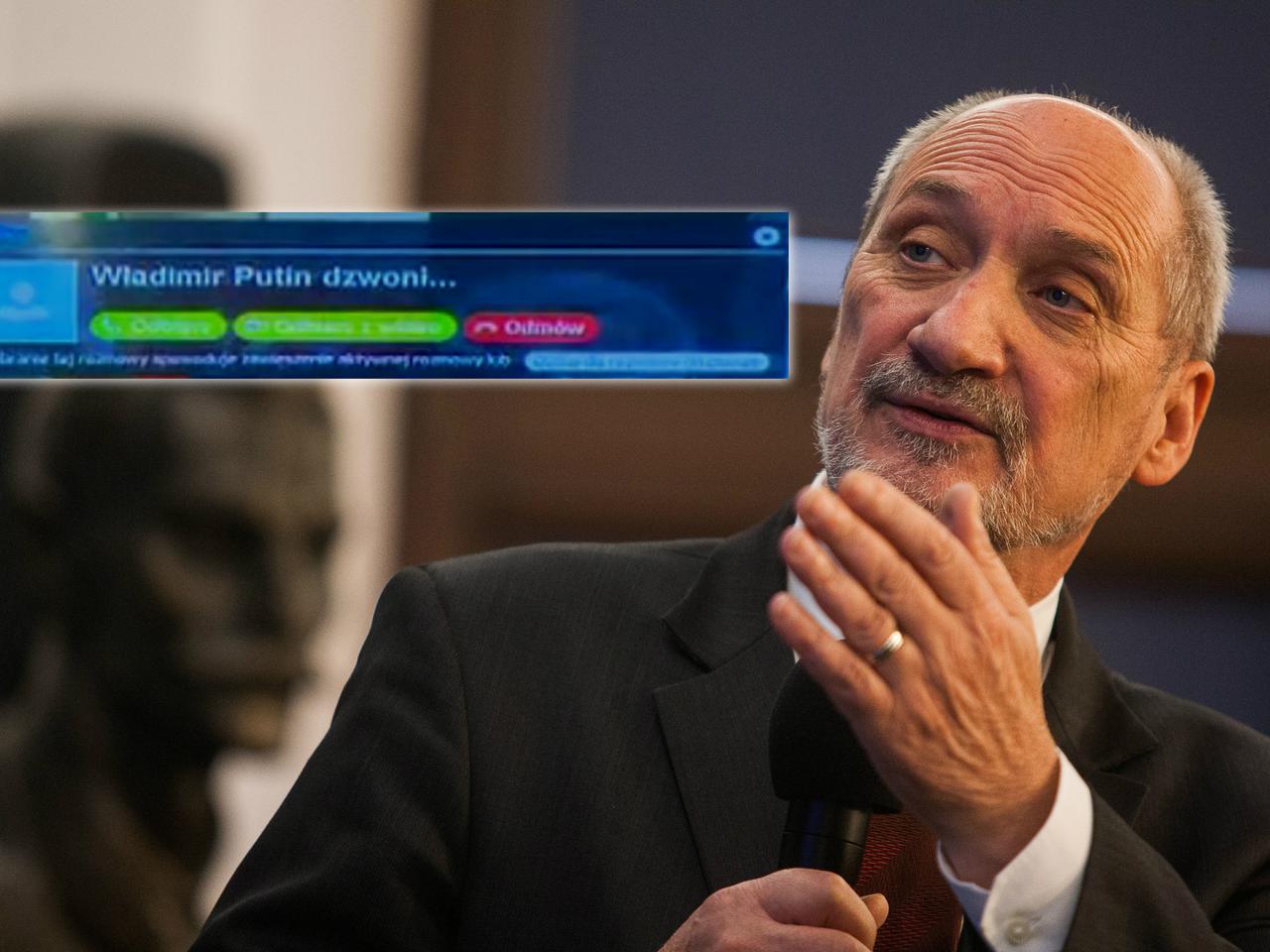 Macierewicz Skype Putin