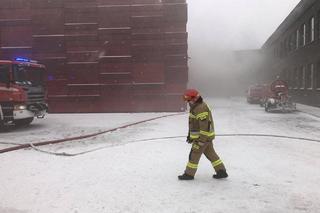 Pożar archiwum Urzędu Miasta Krakowa przy ul. Na Załęczu