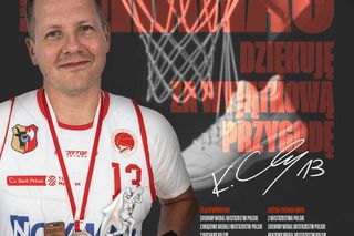 Kamil Chanas kończy karierę koszykarską. Ostatni mecz w piątek