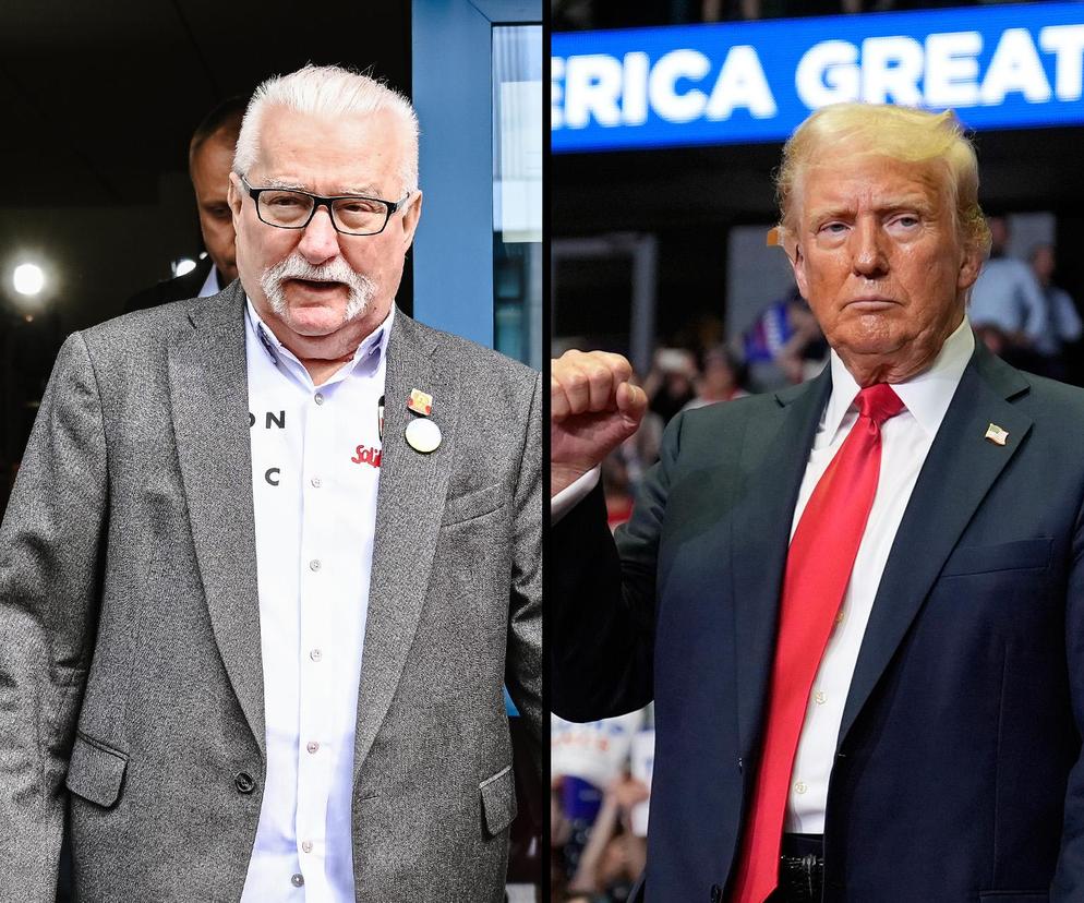 Lech Wałęsa, Donald Trump