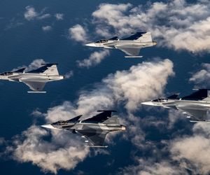 Szwedzkie myśliwce JAS-39 Gripen
