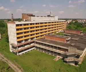 Niedokończone sanatorium milicyjne w Nałęczowie