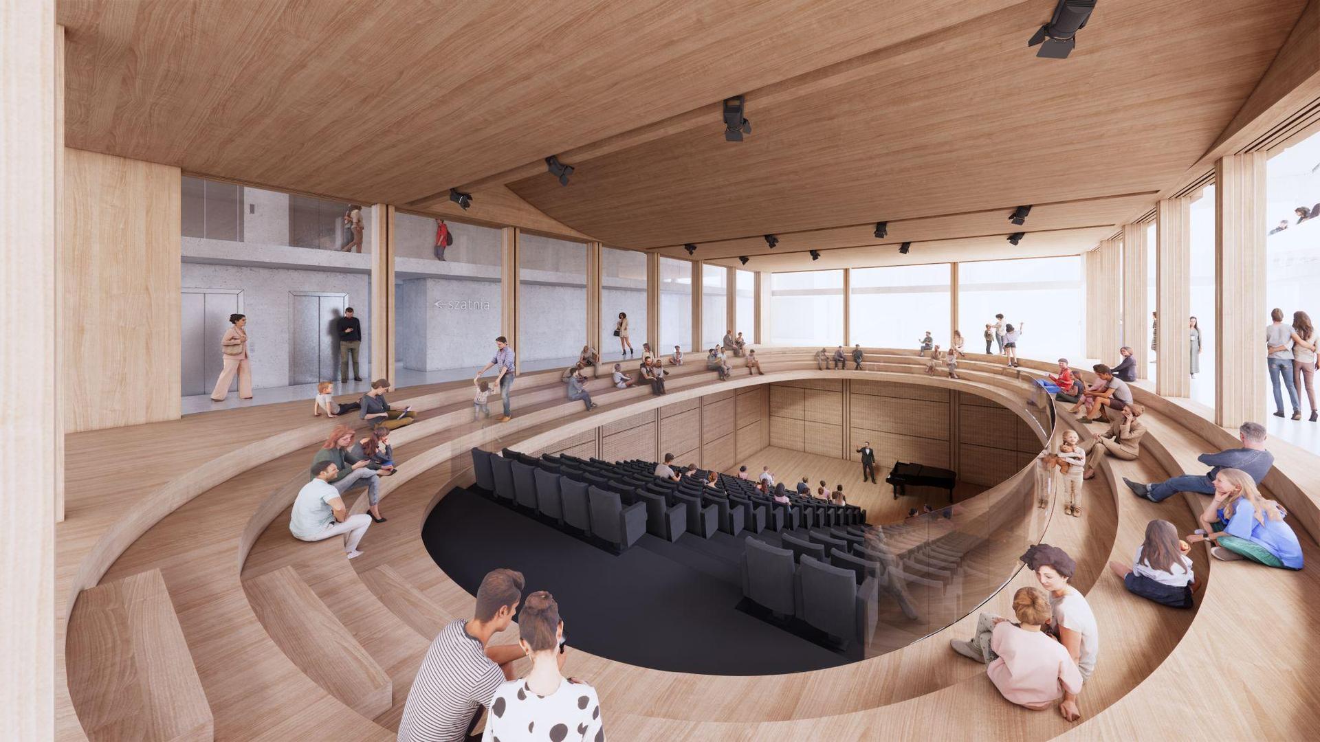 Aula miejska w Rzeszowie, II nagroda