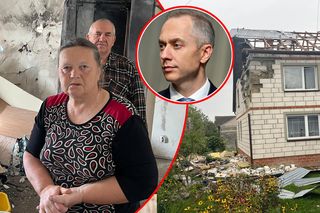 Wiceszef MON Cezary Tomczyk zapewnia poszkodowane małżeństwo: Odbudujemy wasz dom