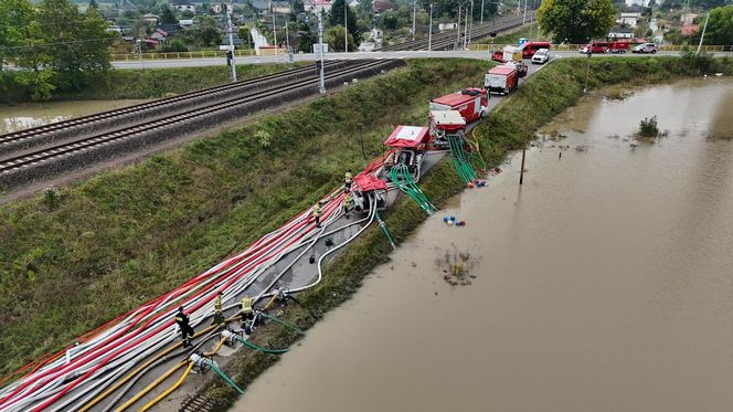 Galeria powodziowa Czechowice-Dziedzice 2024