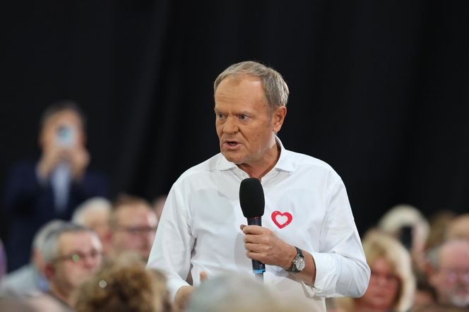 Donald Tusk w Piotrkowie Trybunalskim
