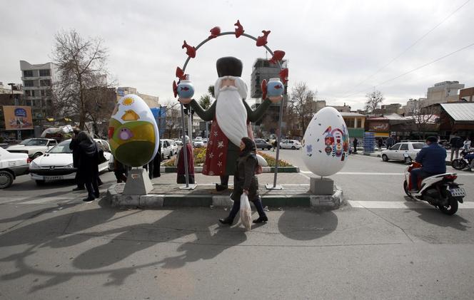 Przygotowania do perskiego Nowego Roku „Nowruz” w Teheranie