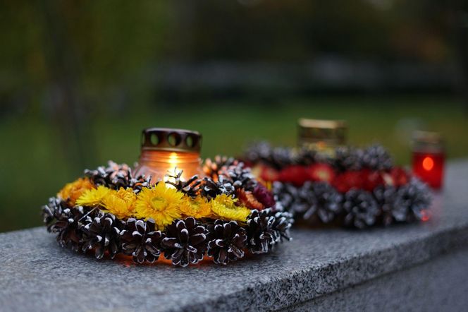 Ekologiczne stroiki na grób na Wszystkich Świętych