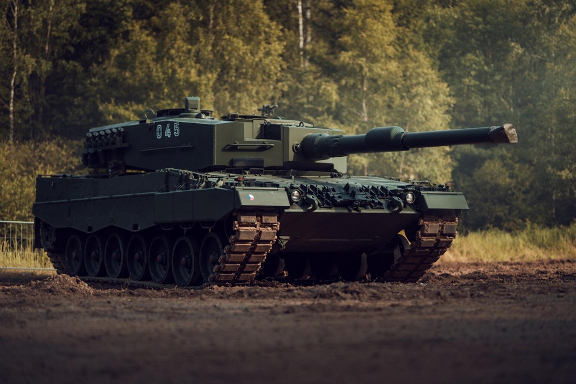 Czeskie czołgi Leopard 2A4