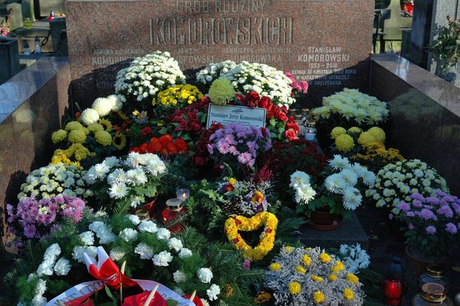 grób  Stanisława Komorowskiego – podsekretarza stanu w Ministerstwie Obrony Narodowej