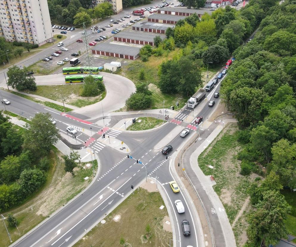 Na skrzyżowanie ul. Lechickiej i Murawa wraca stała organizacja ruchu oraz autobusy 