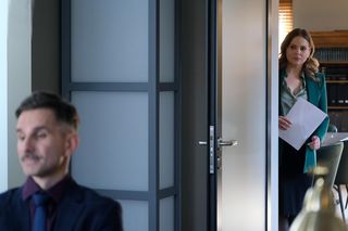 	M jak miłość odc. 1868. Anita (Melania Grzesiewicz), Kamil (Marcin Bosak)