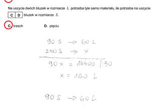 Egzamin ósmoklasisty 2022: Matematyka. ARKUSZ CKE i ODPOWIEDZI [25.05.2022]