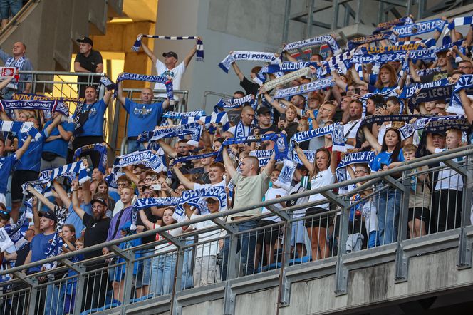 Lech Poznań - Śląsk Wrocław. Tak bawili się kibice na Enea Stadionie