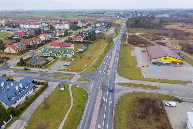 Bezpieczniej na DK 82 w Turce. Zakończyła się budowa ronda przy os. Borek