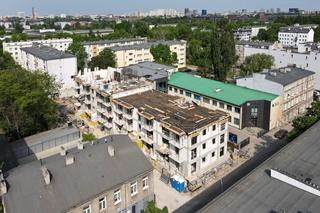Na Przędzalnianej w Łodzi powstaje nowy blok
